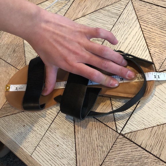 ASOS Shoes, Leather Tan & Black Sandal. Tagged as size 8 but RUNS LARGE! - Picture 5 of 5